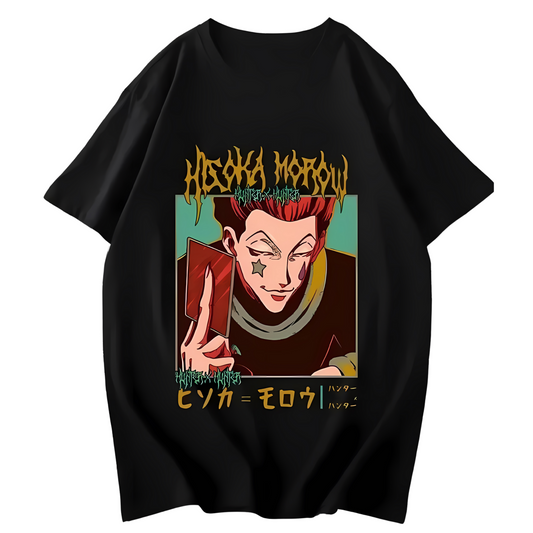 HISOKA HUNTER X HUNTER VINTAGE TSHIRT - OtakuStreetwear