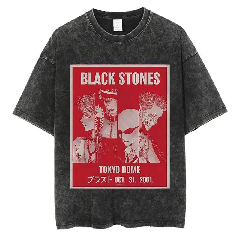 BLACK STONES NANA VINTAGE TSHIRT