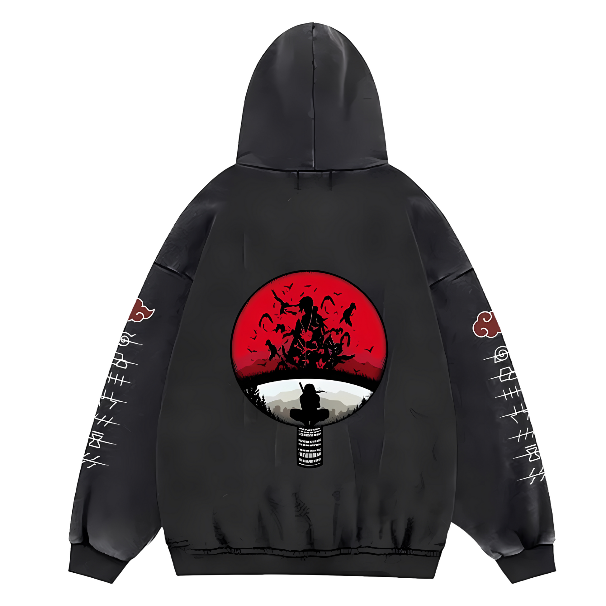 UCHIHA VINTAGE HOODIE - OtakuStreetwear