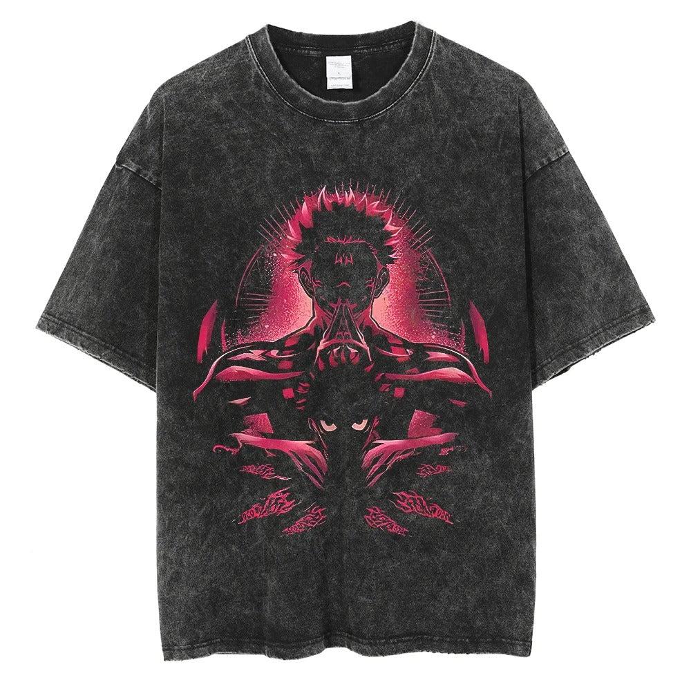 SUKUNA JUJUTSU KAISEN VINTAGE TSHIRT