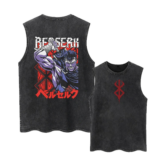 FITNESS BERSERK VINTAGE TANK TOP