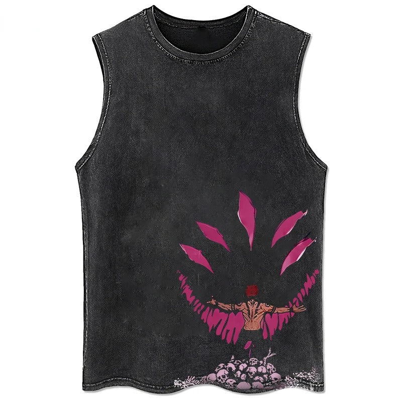 RYOMEN SUKUNA VINTAGE TANK TOP