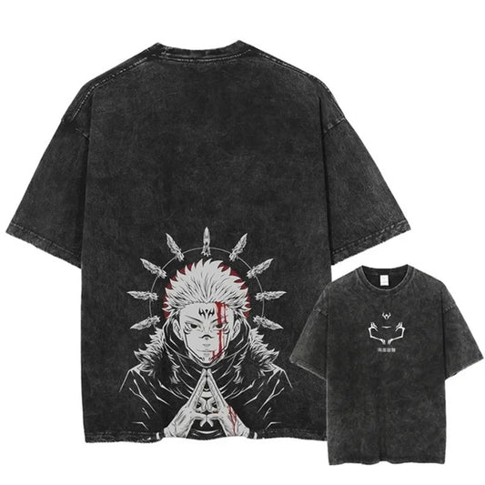 SUKUNA JUJUTSU KAISEN VINTAGE TSHIRT