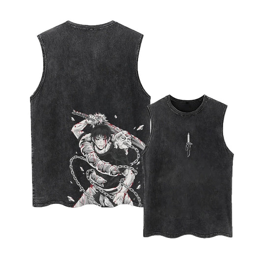 TOJI FUSHIGURO VINTAGE TANK TOP