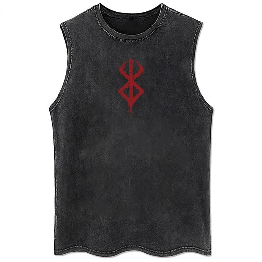 SYMBOL BERSERK VINTAGE TANK TOP