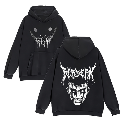 BERSERK VINTAGE HOODIE - OtakuStreetwear