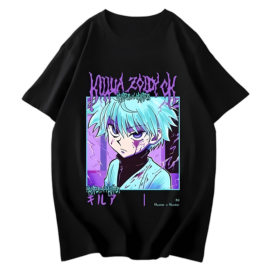 KILLUA HUNTER X HUNTER VINTAGE TSHIRT - OtakuStreetwear