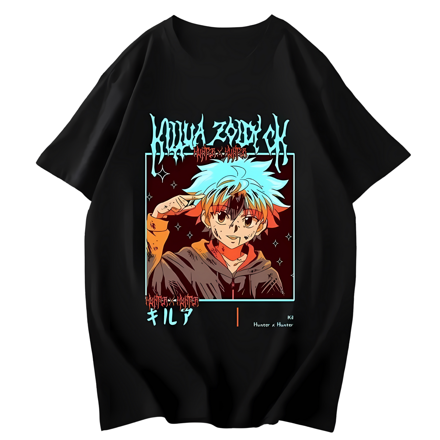 KILLUA HUNTER X HUNTER VINTAGE TSHIRT - OtakuStreetwear