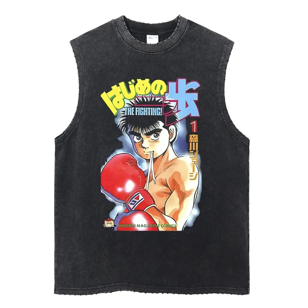 IPPO TANK TOP ANIME GYM VINTAGE