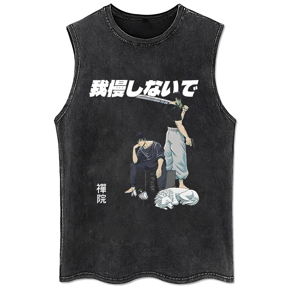 ANIME GYM VINTAGE TANK TOP