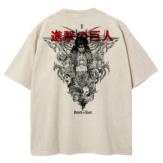 OTAKU ATTACK ON TITAN VINTAGE TSHIRT